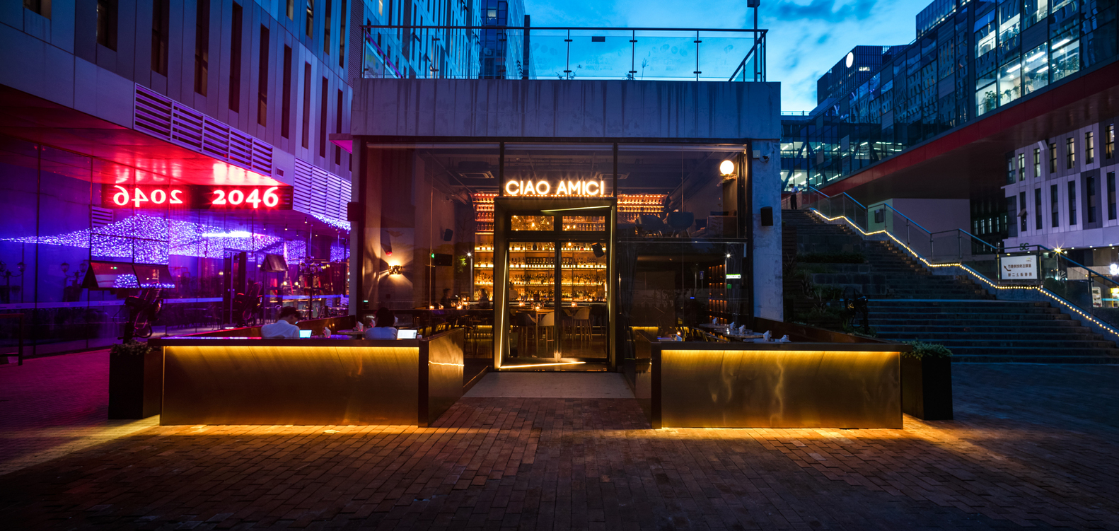 Ciao Amici Bar -  Thiết kế sáng tạo độc đáo kết hợp giữa nhà hàng và Bar 