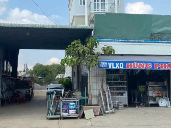 BÁN NHÀ HOÀN CÔNG MẶT TIỀN ĐƯỜNG SÔNG LU, HÒA PHÚ