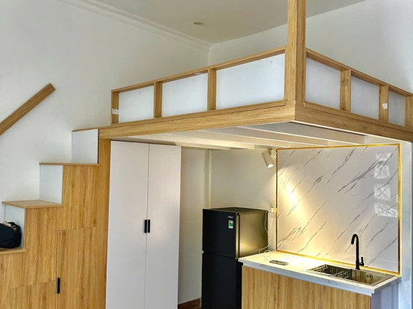 Duplex ban công có lối đi riêng