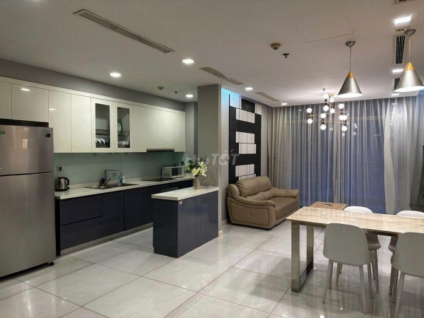 Giảm giá bán gấp 3PN Vinhomes Central Park, view sông full nội thất