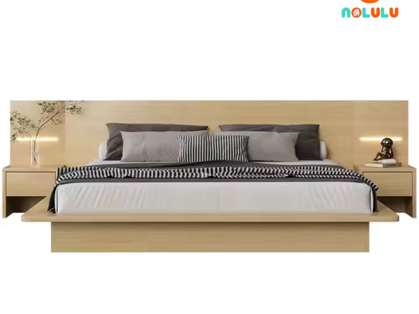 Giường bệt phong cách Nhật Bản Nolulu - GN001