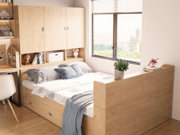 Giường Ngủ Thông Minh Kết Hợp Tủ Đồ GN-N11