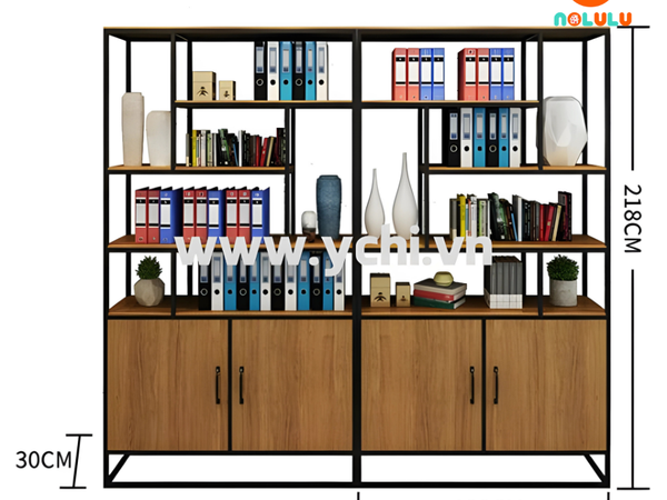 Kệ sắt trang trí hiện đại Nolulu - KS09