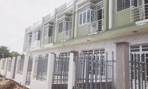 Nha 4 x10:1 trệt 1 lau QL 50 cầu ông thìn; mới 100%sổ hồng riêng