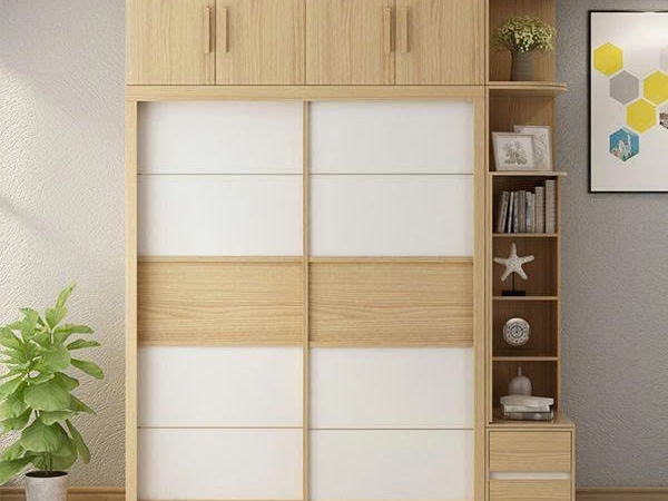 Tủ liền kệ trang trí cho phòng ngủ DTA07