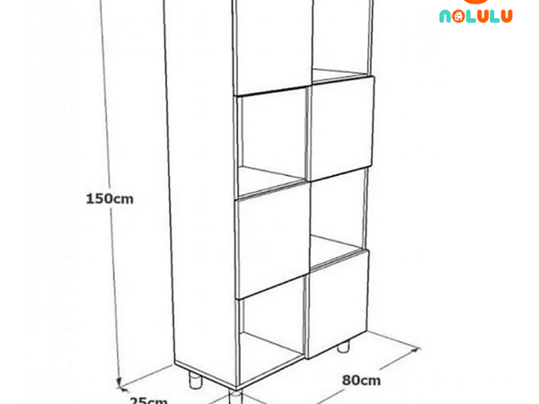 Tủ trang trí phòng khách Nolulu - TPK012